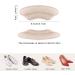 Heel Grips & Pads - 4 Pairs Soft Inserts for Loose Shoes | Self-Adhesive Cushion Protectors for Men, Women in Apricot - One Size - Buy Online on GoSupps.com