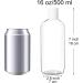 Youngever 6 Pack 500ML Empty Squeeze Containers with White Disc Cap Plastic Bottles with Disc Top Flip Cap Refillable Cosmetic Bottles Squeeze Containers White Cap - Buy Online on GoSupps.com