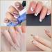 GULELAYAR Nail Art Adhesive Tapes - 8 Rolls Creative DIY Design Striping Tape for Nail Art Decoration - 0.5cm+1.2cm Width - Nail Guide Tips Masking Tape - DIY Nail Tip Accessories - Buy Online on GoSupps.com
