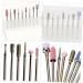 minkissy Nail Set Manicure Drill Bits Nails Kit Diamond Drill Bits Professional Nail Drill Acrylic Nails Drill Bit Acrylic Nail Polishing Kit Nail Kits Corundum Earphone Metal - Buy Online on GoSupps.com