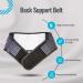Self-Heating Purple Bubble Lumbar Belt for Men & Women - 20 Magnet Back Brace for Sciatica, Herniated Disc, Scoliosis - M (Waist 29-34) - Black - Buy Online on GoSupps.com