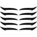 Autocollants Eyeliner Pour Femmes - Patch Maquillage Fard Paupi res | Patchs Maquillage Yeux Naturels Imperm ables pour Sc nes ou F tes Noir - Buy Online on GoSupps.com