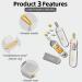 3 Packs Portable Pill Organizer | Moisture-Proof Travel Pill Case for Tablets Vitamins & Supplements - Buy Online on GoSupps.com
