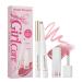 Heart Percent Dote On Mood Overlip Pencil & Stain Duo Set Long-Lasting Creamy Lip Crayon & Pure Glow Tint Dewy Moisturizing Liquid Lipstick #GirlCore Overlip Set