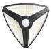 Courtyard Light Waterproof Triangle Solar Energy Light 3 Modes Outdoor Motion Sensor Led Street Terrace Courtyard Playground Lamp (Color : 150cob) (138smd)