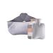 GUROTD Hot Water Bottle with Cover Rubber Warm Hot Water Bag with Soft Plush Waist Cover Belt Hot Water Bottle Pouch for Pain Relief Neck Shoulder Hands Back Legs Waist Grey3pcs