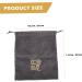 FOYTOKI Drawstring Toiletry Bag 2pcs Hair Dryer Bag Travel Hair Dryer Hotel Drawstring Bag Organizer Bag Velvet Bag Modeling - Buy Online on GoSupps.com