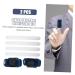 Healifty Finger Splints Set - Thumb Toe Strap Bandage Tape Holder, Herringbone Sponge Composite Cloth, Aluminum Alloy - Ideal for Broken Toe - Buy Online on GoSupps.com