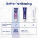 Crest 3D White Advanced Teeth Whitening Toothpaste Crest 3D White Brilliance Toothpaste Radiant Mint 3.3 oz Pack of 3 - Buy Online on GoSupps.com