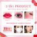 3 Colors Lip Tint Set - Matte Velvet Capsule & Watery Stain for Lips & Cheeks | Long-lasting & Waterproof Korean Formula - Non-Sticky Tinta De Labios - Buy Online on GoSupps.com