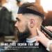 PLABBDPL Neckline Shaving Template Silicone Haircut Band Hair Trimming Guide Haircut Curved Band Silicone Haircut Band Stencil Curved Silicone Haircut Band for DIY Home Haircuts - Buy Online on GoSupps.com