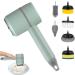 Cordless Shower Scrubber Effective Cleaning Electric Grout Brush Effortless Cleaning Rechargeable Scrubber Multifunctional Brush Head Electric Cleaning Brush Cordless Power Cleaning Brush for Tiles Green - Buy Online on GoSupps.com
