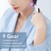 Electronic Acupuncture Pen - 9-Speed Pulse Massage Tool with 4 Heads for Neck & Arm Relief - Buy Online on GoSupps.com