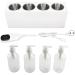 Shop Asixxsix Massage Oil Warmer - Multi-Purpose 9-Speed Adjustable Temperature 4 Bottles Timer - Ideal for Salons & Hairdressing - Buy Online on GoSupps.com