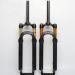 ZTZ Kashima Mountain Bike Front Fork Gas Fork - 26/27.5 32mm Tube - Matte Black/Gold - Buy Online on GoSupps.com