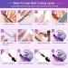 248W UV LED Nail Lamp - iBigLy UV Gel Light for Nails, Fast Curing LED Dryer with 60 Lamp Beads, 4 Timers, Auto Sensor - Home Salon Gel Nail Lamp in Purple for Fingernail & Toenail - Buy Online on GoSupps.com
