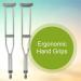 McKesson Tall Adult Underarm Crutches - 350 lb Limit - Aluminum Frame - 2 Pair - Buy Online on GoSupps.com