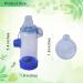 Buy NESSI OTC Spacer for Adults & Kids - Comfortable Blue Spacer for Enhanced Breathing - Buy Online on GoSupps.com