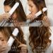 Kristin Ess 3-in-1 Titanium Curling & Straightening Iron with Heat Protectant Spray - 1 1/4" Dual Voltage Ionic Professional Styler Flat Iron + Heat Protectant Spray - Buy Online on GoSupps.com