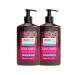 Arganicare ARGANICARE | Keratin Range | Repairing and Nourishing Shampoo | With Organic Keratin | Regenerates Damaged Hair | Prevents Breakage | Pack of 2 x 400 ml