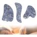 Verdant Touch Shabbrett Gua Sha Tools Set - 3 Portable Massage Tools for Face & Body Beauty - Buy Online on GoSupps.com