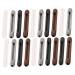Healeeved 20 pairs of glasses and leg cover glasses handles glasses holder nerdwax for glasses slippery foot covers for glasses ears for glasses boots boots ear protectors Sorted color 5.6x0.8x0.8cm