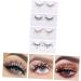 DOITOOL Heart Eyelashes 4 Pairs Sequin False Eyelashes Heart Lashes Butterfly Eyelashes Makeup Eyelashes Pesta as Postizas Naturales False Eyelashes Butterfly Bulk 3d Flash Chip Imitation - Buy Online on GoSupps.com