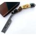 Handcrafted Damascus Steel Straight Razor with Real Leather Sheath - SM151 - Buy Online on GoSupps.com