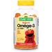 Sesame Street Brilliant Omega-3 Kids Gummy with DHA by Webber Naturals 120 Gummies For Children Age 3 and Up - Buy Online on GoSupps.com