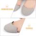 Baluue Ballet Dance Toe Pads - Soft Pointe Shoe & High Heel Toe Caps for Women & Girls | Large Size 10.80x7.70x0.40CM | International Shipping - Buy Online on GoSupps.com