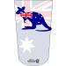 Amputee Stump Sock - Australian Map Flag V1 - 3Ply Compression Sock - Buy Online on GoSupps.com