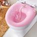 EXCEART Pink Bath Basin for Hemorrhoidal Pregnant Women & Elderly - Over-The-Toilet Perineal Soaking Bidet for Post-Episiotomy Care - Buy Online on GoSupps.com