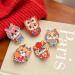 xbiez Dragon Hair Clip Barrettes Cartoon Dragon Cosplay Accessories Headdress with New Year Party Wear Accessories Little pink dragon b - Buy Online on GoSupps.com