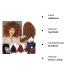 SEGO 3 Packs Afro Crochet Braids - Kinky Curly Hair Bulk Extensions in Light Brown | Marlybob Crochet Hair for Volume & Style - Buy Online on GoSupps.com
