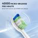 Sonic Electric Toothbrush for Adults | 6 Brush Heads & Travel Case | Fast Charge & Smart Timer | 5 Modes Whitening Toothbrushes by JTF - Buy Online on GoSupps.com