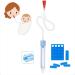 Safe Essentials Baby Nasal Aspirator with 24 Hygiene Filters, This Innovative Baby Nose Sucker Contains No BPA or Phthalate
