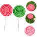 Alipis 8 Pcs Christmas Lollipop Ornaments Giant Lollipop Prop K ds Toys Lollipop Prop Realistic Peg with Hook Food Decor Micro Toys Wedding Decorations Wooden Unique Party Supplies Child - Buy Online on GoSupps.com