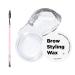 Mwkbbn Eyebrows Clear Eyebrow Gel Long Lasting Clear Eyebrow Shaping Wax Outdoor use sweat proof eye eyebrow lift cosmetics for women female adults teens youth