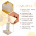 Gigi Small Natural Muslin Epilating Strips for Hair Waxing - 100 Strips (1.75 x 4.5) - Hair Removal Essential - Buy Online on GoSupps.com