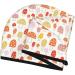Buy Cute Cartoon Mushrooms Microfiber Hair Towel | Soft & Super Absorbent Hair Wrap for Women | Quick Dry Coral Velvet Cap for Long Curly & Thick Hair - Buy Online on GoSupps.com