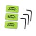 Angoily 3 Sets Natural Mascara Natural Brows Eyebrow Shaping Cream Woman Straight Cosmetics