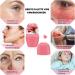 DAWOOWF Ice Face Roller Gua Sha Stone Set of 2 Jawline Trainer Skin Care Tools for Tightens the Face Reduces Swelling Brightens Dark Circles and Lifts Face Contours - Buy Online on GoSupps.com
