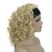 Shop Lydell 12M Super Curly Pale Blonde Synthetic Hair Headband Wig #613 - International Shipping Available - Buy Online on GoSupps.com
