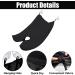 Hioip Beard Catcher Beard Shaving Apron Bib with 2 Suction Cups Beard Hair Catcher Cutting Cape for Shaving & Trimming Waterproof Non-Stick Grooming Cloth for Men Grooming (Black) - Buy Online on GoSupps.com