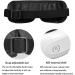 Binoxy Cordless Heated Eye Mask - Rechargeable Warm Eye Compress for Dry Eyes | Ideal Gift for Women & Men - White (15.5 x 7.5cm) - Buy Online on GoSupps.com