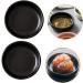 OUNONA 4 Pcs Sauce Dish Vinegar Dish Soy Sauce Plates Dipping Bowls Plates Fruit Black Appetizer Plates Japanese Style Seasoning Dishes Dip Bowl Snack Bowl Ceramics Mini Bowl re-usable 9X9X2.5CMx2pcs Blackx2pcs - Buy Online on GoSupps.com
