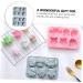 Milisten 4 Pcs Baking Cake Mold Homemade Soap Candle Silicone De para Gelatinas Owl Soap Molds Ice Cube Mold Roasting Pan Kitchen Baking Tool Silica Gel Baking Utensils Household 19.9x13.8cmx2pcs Bluex2pcs - Buy Online on GoSupps.com