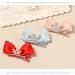 Iyou Baby Girls Hair Clips - 6 Pcs Crystal Red Loop Hair Accessories for Princess Birthday Parties - Buy Online on GoSupps.com