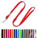 Dog leash double leash adjustable 2m / 2.40m / 2.80m / 3.50m / 5m large dogs 20mm/25mm (Red 20mm 2.40m) Red 20mm 2.40m