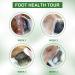 Detox Foot Patches - 20PC Wormwood Foot Plasters for Blood Circulation Tiredness Relief & Improved Sleep - Buy Online on GoSupps.com